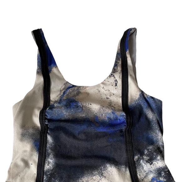 Lululemon Wholehearted Tank Milky Way Multi Built in Bra 4 EUC - Picture 8 of 9